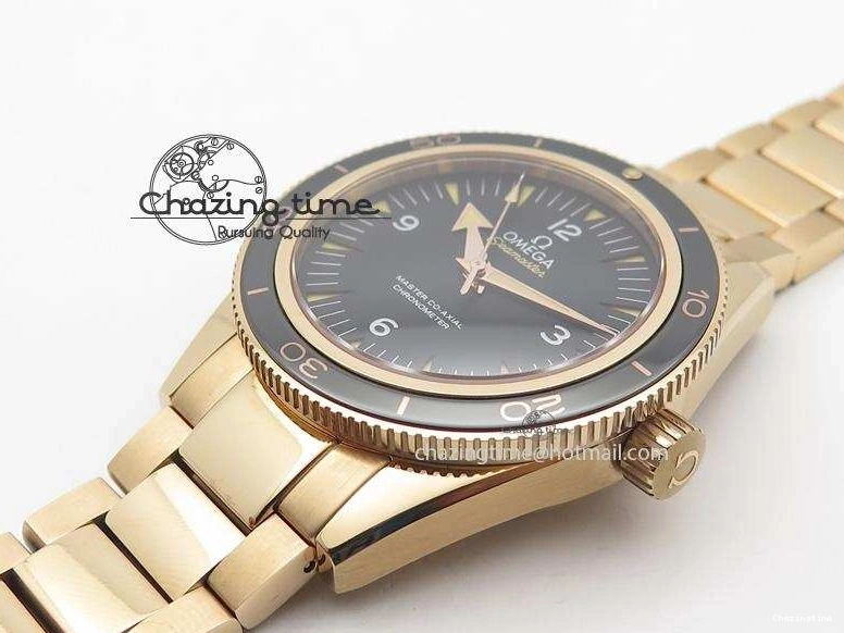 0123 Vibrant Seamaster 300 Master Co-Axial Liquidmetal V6F Best Edition RG On RG Bracelet A8400 (Free Nylon Strap) 8265